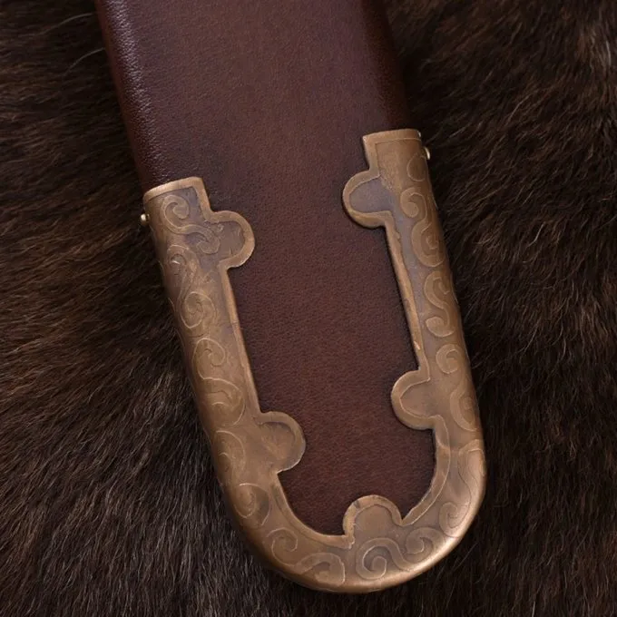 Deepeeka Angelsaksisch Zwaard Fetter Lane, Damaststaal 6 Deepeeka Angelsaksisch Zwaard Fetter Lane, Damaststaal - Afbeelding 6