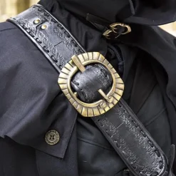 Epic Armoury Bandelier Zeven Zeeën, Zwart -Viking zwaarden Winkel bandelier zeven zeeen zwart 2