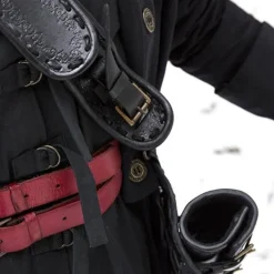 Epic Armoury Bandelier Zeven Zeeën, Zwart -Viking zwaarden Winkel bandelier zeven zeeen zwart 3