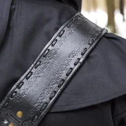 Epic Armoury Bandelier Zeven Zeeën, Zwart -Viking zwaarden Winkel bandelier zeven zeeen zwart 5