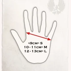 Mytholon Boogschutter Handschoen Robin Bruin -Viking zwaarden Winkel boogschutter handschoen robin bruin 2