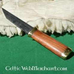 Ulfberth Germaanse Kortsax Van Damascusstaal 8 Ulfberth Germaanse Kortsax Van Damascusstaal -Viking zwaarden Winkel germaanse kortsax van damascusstaal 3