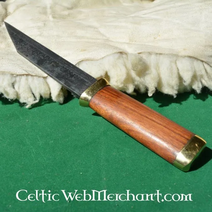 Ulfberth Germaanse Kortsax Van Damascusstaal 4 Ulfberth Germaanse Kortsax Van Damascusstaal - Afbeelding 4