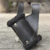 Epic Armoury LARP Zwaardhouder Met Vacht, Zwart