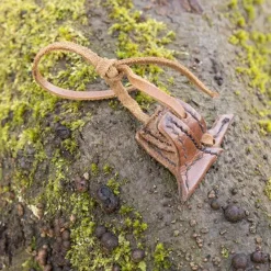 Epic Armoury Leren Haakje Voor LARP Zwaard, Bruin