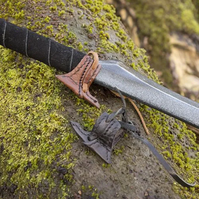 Epic Armoury Leren Haakje Voor LARP Zwaard, Zwart 3 Epic Armoury Leren Haakje Voor LARP Zwaard, Zwart - Afbeelding 3