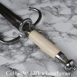 Deepeeka Main Gauche Met Benen Handvat 9 Deepeeka Main Gauche Met Benen Handvat -Viking zwaarden Winkel main gauche met benen handvat 4