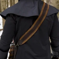 Epic Armoury Piratenbandelier, Bruin 6 Epic Armoury Piratenbandelier, Bruin -Viking zwaarden Winkel piratenbandelier bruin 2