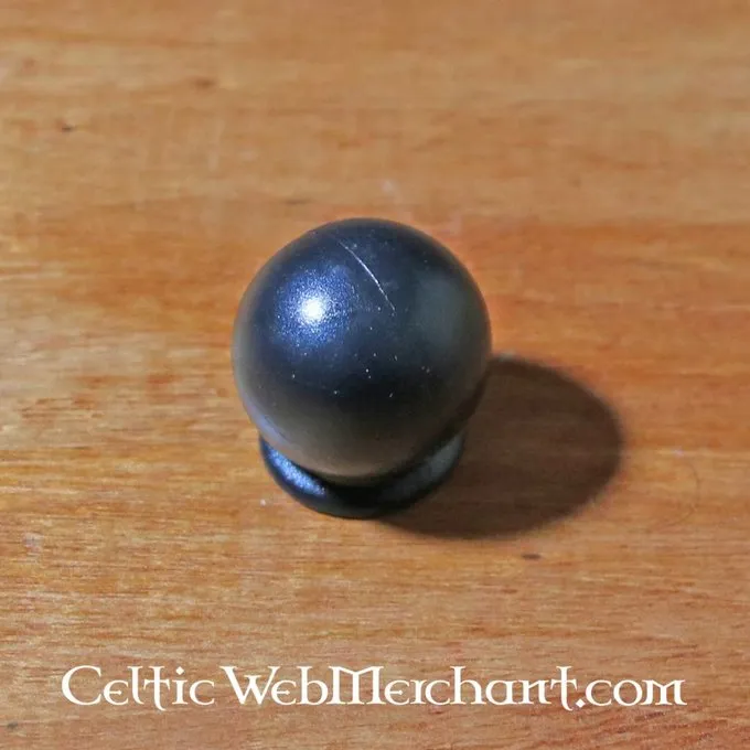 Red Dragon Pommel For Mand Hilted Trainingszwaard Zwart 2 Red Dragon Pommel For Mand Hilted Trainingszwaard Zwart - Afbeelding 2