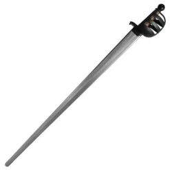 Red Dragon Pommel For Mand Hilted Trainingszwaard Zwart