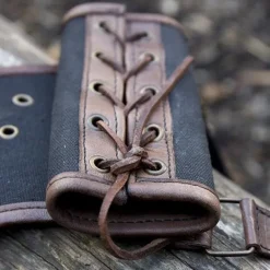 Epic Armoury RFB Dubbele LARP Zwaardhouder, Bruin-zwart -Viking zwaarden Winkel rfb dubbele larp zwaardhouder bruin zwart 3