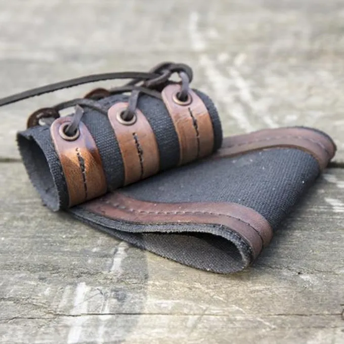 Epic Armoury RFB LARP Dolk-zwaardhouder, Zwart-bruin 3 Epic Armoury RFB LARP Dolk-zwaardhouder, Zwart-bruin - Afbeelding 3