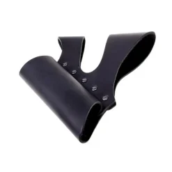 Ridderzwaardhouder Met Dubbele Riemlus, Zwart