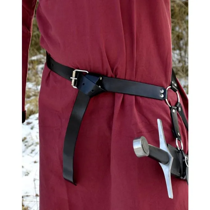 Deepeeka Traditioneel Middeleeuwse Zwaardriem 2 Deepeeka Traditioneel Middeleeuwse Zwaardriem - Afbeelding 2