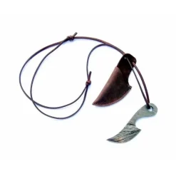 Viking Nekmes Damascus 7 Viking Nekmes Damascus -Viking zwaarden Winkel viking nekmes damascus 3