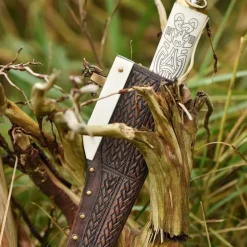 Deepeeka Viking Sax Borre Stijl Met Benen Grip 10 Deepeeka Viking Sax Borre Stijl Met Benen Grip -Viking zwaarden Winkel viking sax borre stijl met benen grip 4