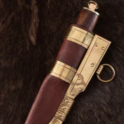 SPQR Vikingmes 9de-10de Eeuw, Gotland Type 9 SPQR Vikingmes 9de-10de Eeuw, Gotland Type -Viking zwaarden Winkel vikingmes 9de 10de eeuw gotland type 3