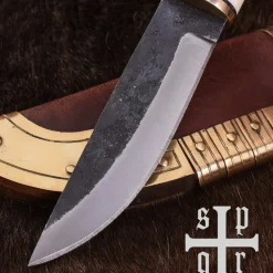 SPQR Vikingmes 9de-10de Eeuw, Gotland Type 10 SPQR Vikingmes 9de-10de Eeuw, Gotland Type -Viking zwaarden Winkel vikingmes 9de 10de eeuw gotland type 4