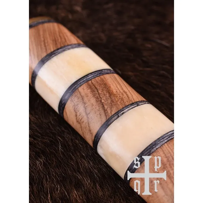 SPQR Vikingmes Visby, Damascusstaal 5 SPQR Vikingmes Visby, Damascusstaal - Afbeelding 5