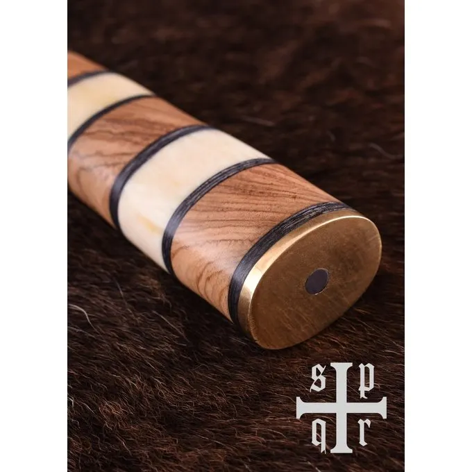 SPQR Vikingmes Visby, Damascusstaal 6 SPQR Vikingmes Visby, Damascusstaal - Afbeelding 6