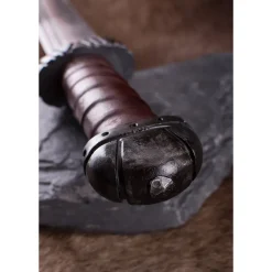 Deepeeka Vikingsax Met Leren Grip -Viking zwaarden Winkel vikingsax met leren grip 3