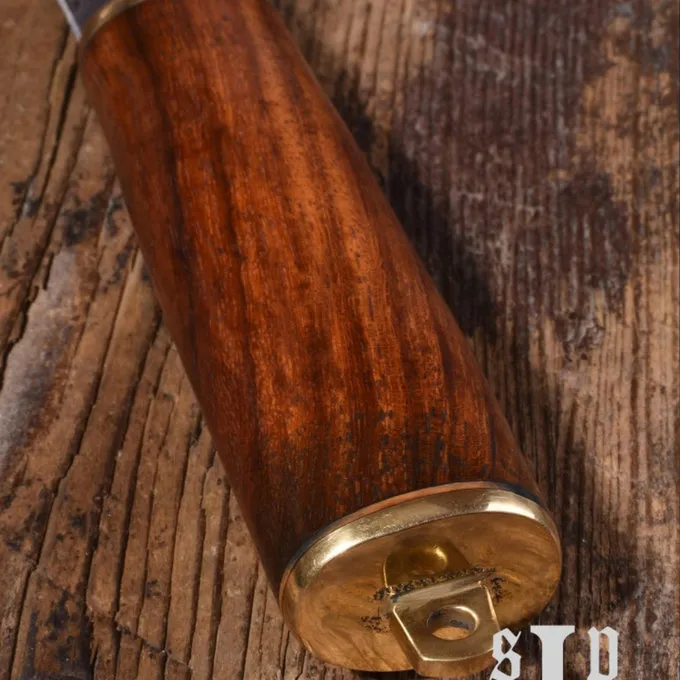 SPQR Vikingsax Roskilde, Damascusstaal 4 SPQR Vikingsax Roskilde, Damascusstaal - Afbeelding 4