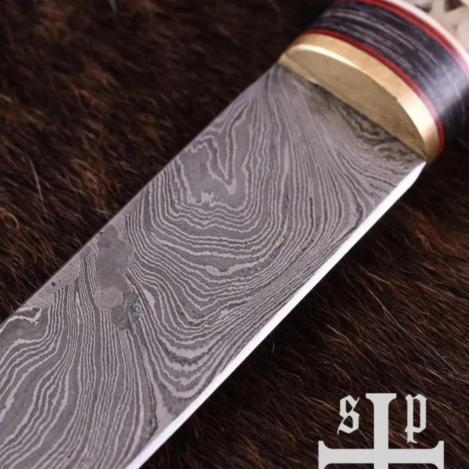 SPQR Vikingsax Thingvellir, Damascusstaal 3 SPQR Vikingsax Thingvellir, Damascusstaal - Afbeelding 3