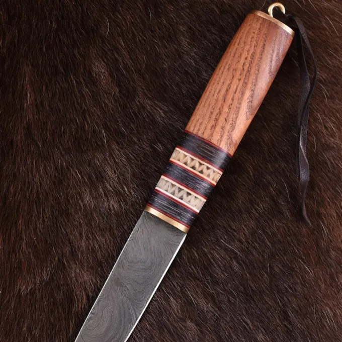 SPQR Vikingsax Thingvellir, Damascusstaal 1 SPQR Vikingsax Thingvellir, Damascusstaal