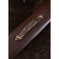 Deepeeka Vikingzwaard Eiland Eigg Damascusstaal, Leren Grip -Viking zwaarden Winkel vikingzwaard eiland eigg damascusstaal leren grip 4