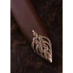 Deepeeka Vikingzwaard Eiland Eigg Damascusstaal, Leren Grip -Viking zwaarden Winkel vikingzwaard eiland eigg damascusstaal leren grip 5